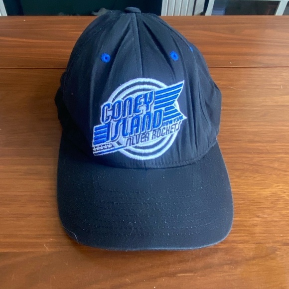 Retro Coney Island Silver Rockets Hat - Picture 2 of 4